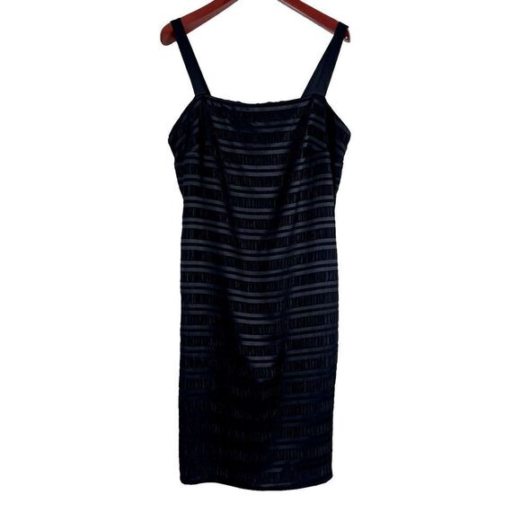 R&M Richards Black Midi Dress with Elegant Design - Picture 1 of 13